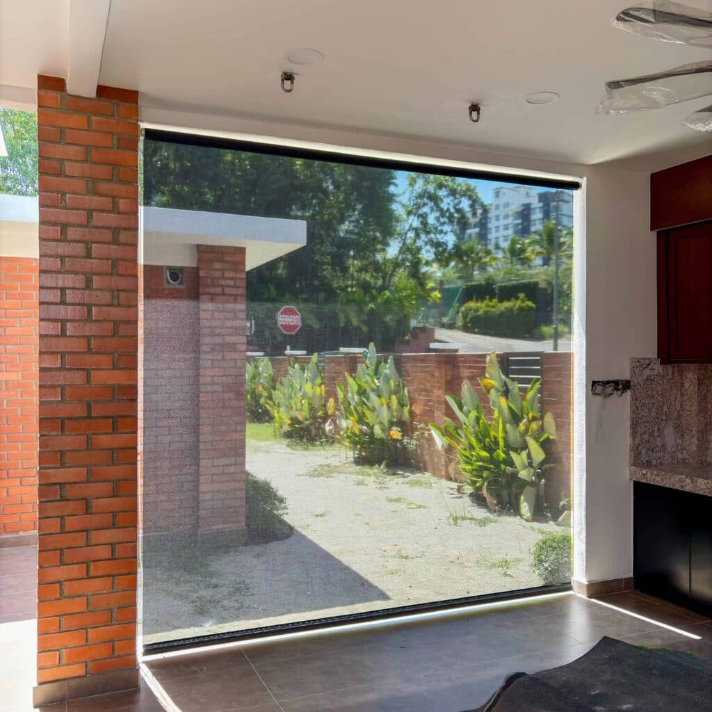 Heavy Duty Outdoor Blinds custom blind
